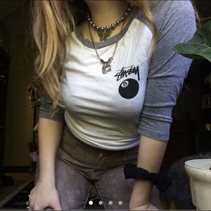 Stussy 8-ball tee